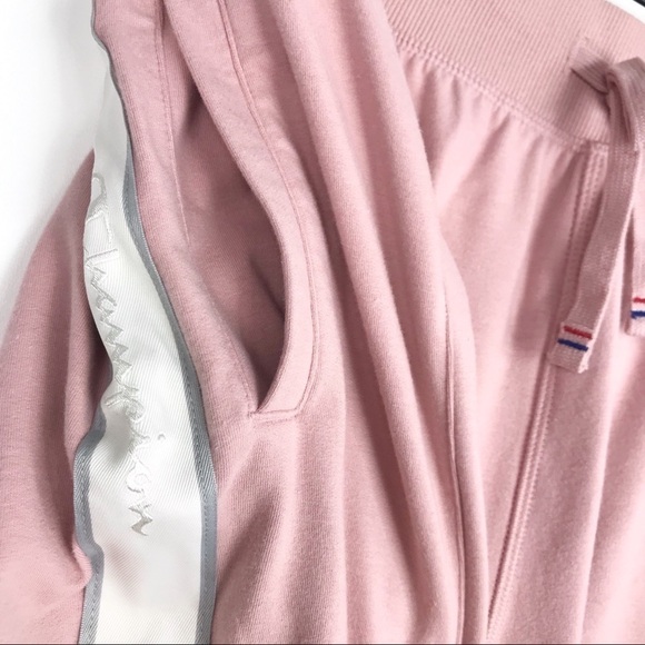 CHAMPION Heritage Dream Pink Logo Track Pants NWT M - Picture 6 of 11
